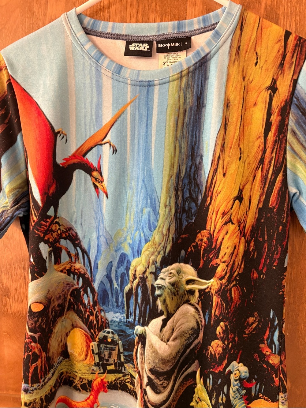 BlackMilk Star Wars Dagobah Evil Tee Dress - Picture 8 of 8